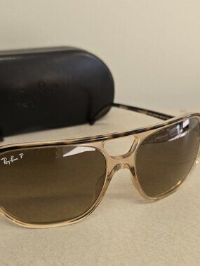 Ray-Ban Sunglasses RB2205 BILL ONE 1292/M2 Brown Tortoise Clear Frames Unisex